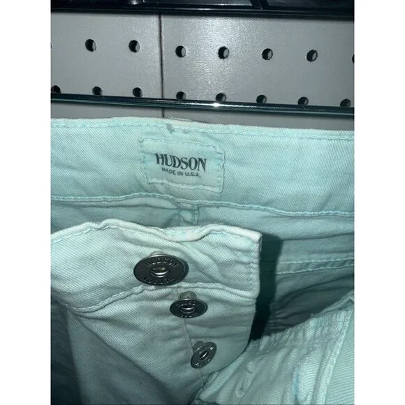 Hudson Byron Straight Jeans – Men’s Size 32x32 – Mint Green - Picture 6 of 10